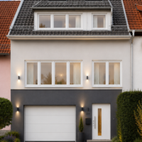 mögliche Fassade KI-generiert
